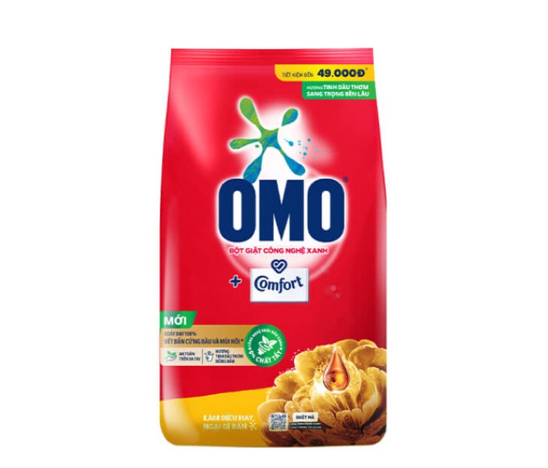 Omo Powder Comfort Scented Oils 2.6kg x 4 bags