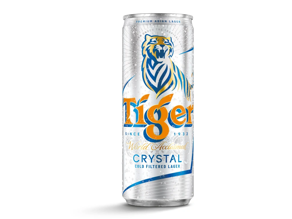 Tiger Beer Crystal ALC 4.6% Vol 330ml x 20 cans