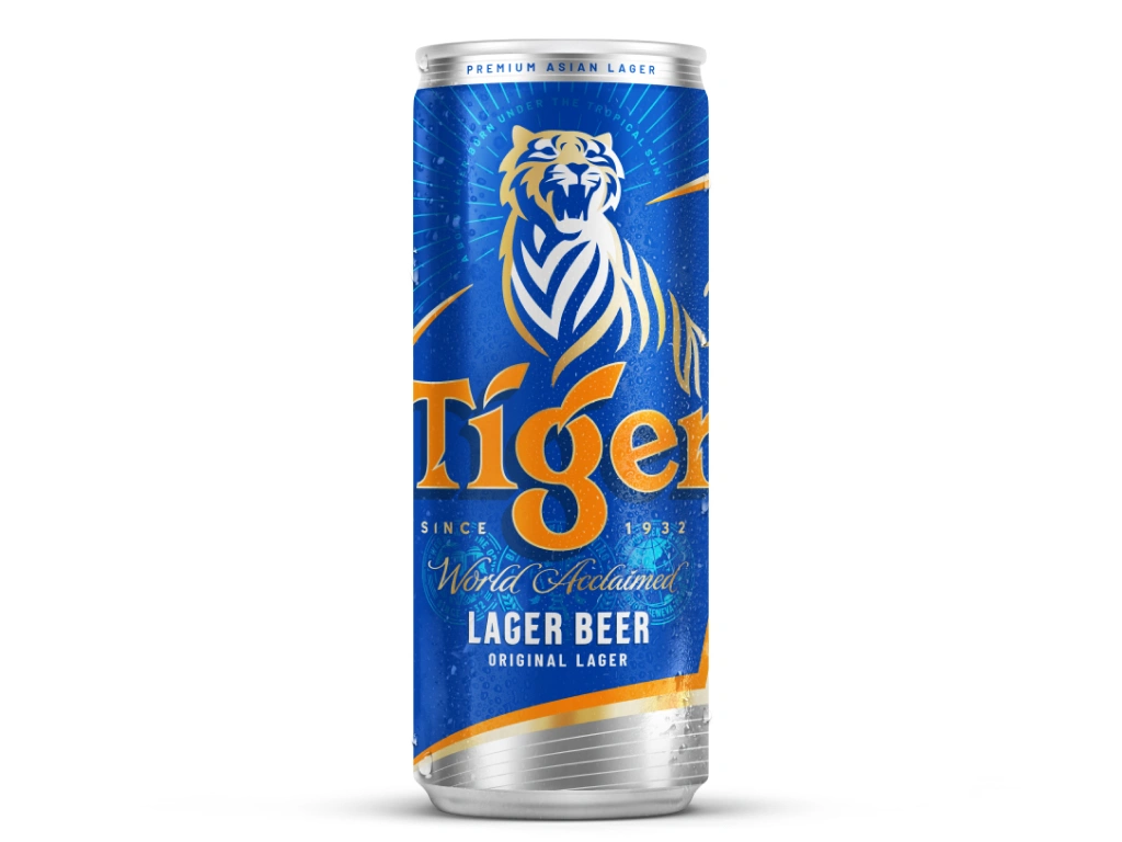 Tiger Beer Blue ALC 5% Vol 330ml x 20 cans
