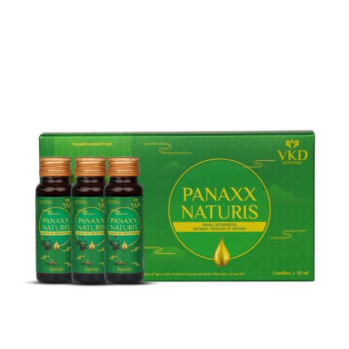 PanaxX Naturis Anti-Hangover Drink 50ml, 5 bottles/box, 20 boxes/case