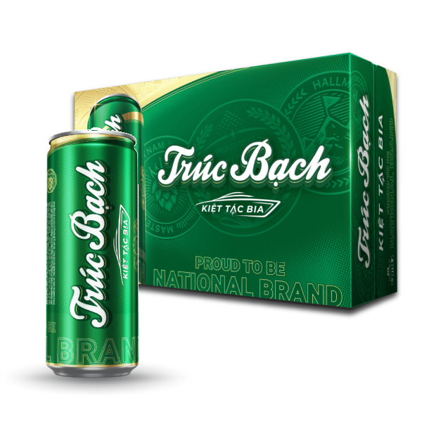 Truc Bach Beer Sleek ALC 5.1% Vol 330ml x 24 cans 3 3 3