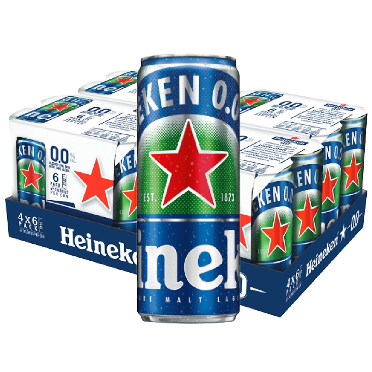 Heineken Beer ALC 0% Vol 330ml x 24 cans 5 5 1