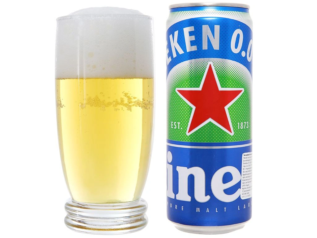 Heineken Beer ALC 0% Vol 330ml x 24 cans 6 6 3